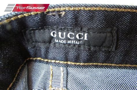 fake gucci jeans|gucci made in italy jeans.